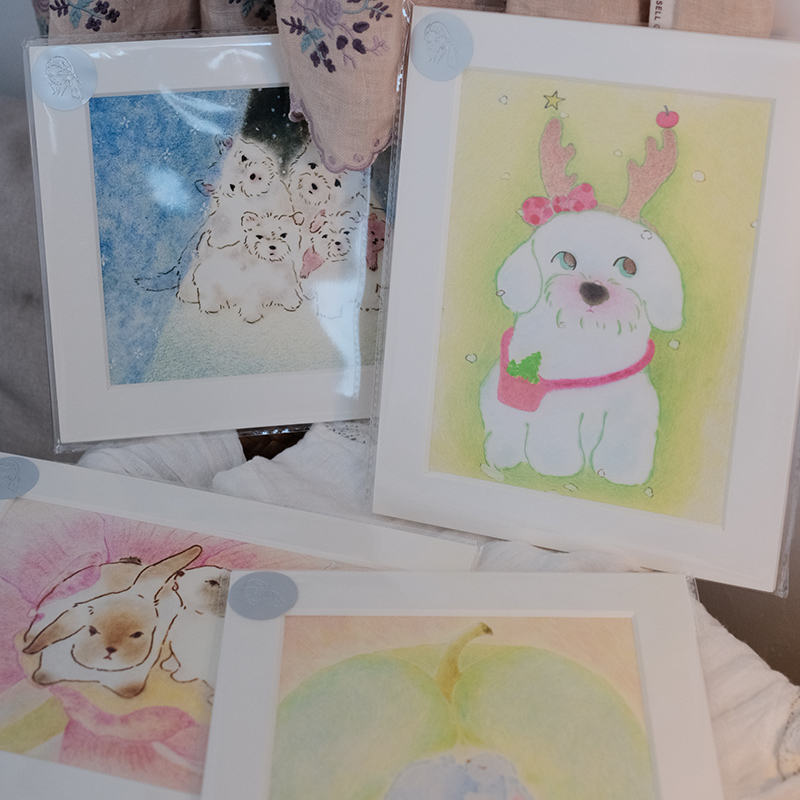 Hi Lovely.2026更新酉阿丙治愈系微喷装饰画