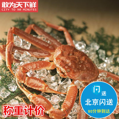 1.5-3斤1只鲜活板蟹长脚蟹