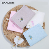 4条装 儿童小毛巾可爱纯棉卡通全棉洗脸巾面巾吸水宝宝柔软家用