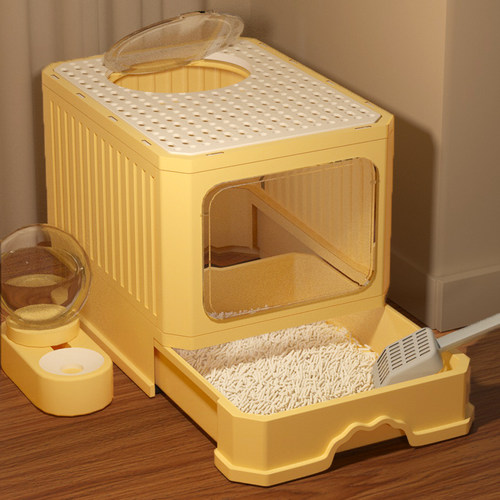 猫砂盆超大号全封闭式防外溅厕所