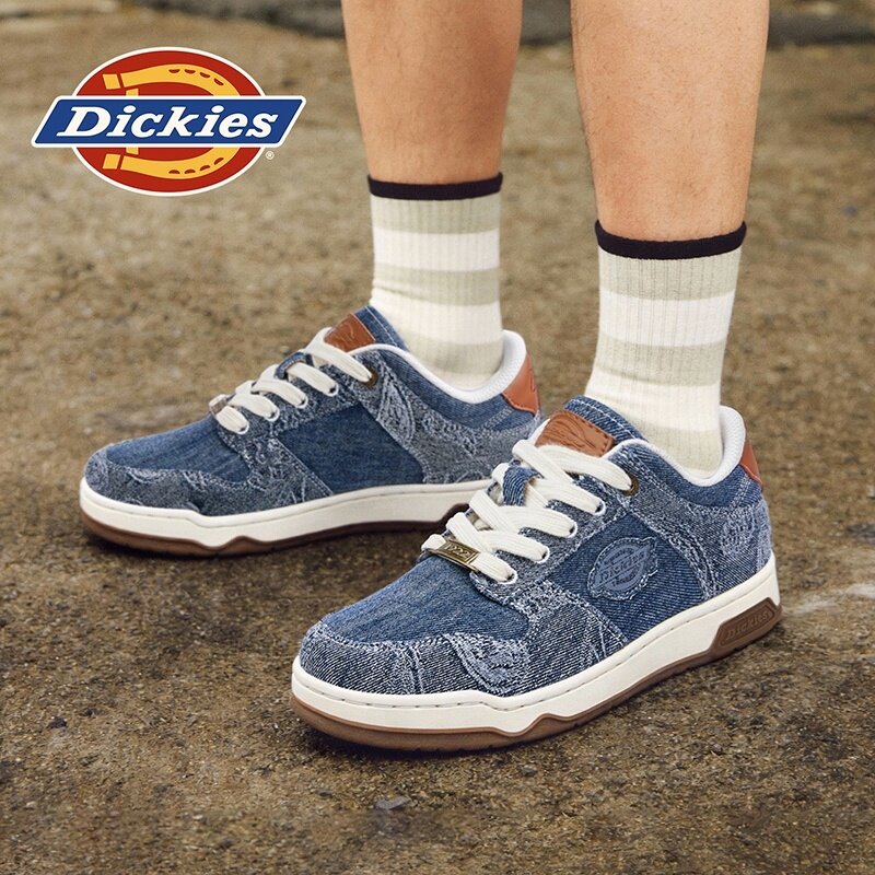 Dickies男士低帮牛仔板鞋百搭