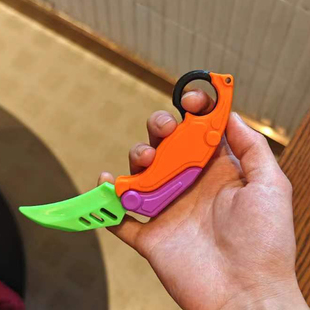 爪子刀配色萝卜刀玩具正版正品3d反重力升级新款伸缩机械二代高级