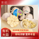 沈佳农有机大蒜新鲜大蒜头多瓣蒜中国有机认证干蒜有机蔬菜农场