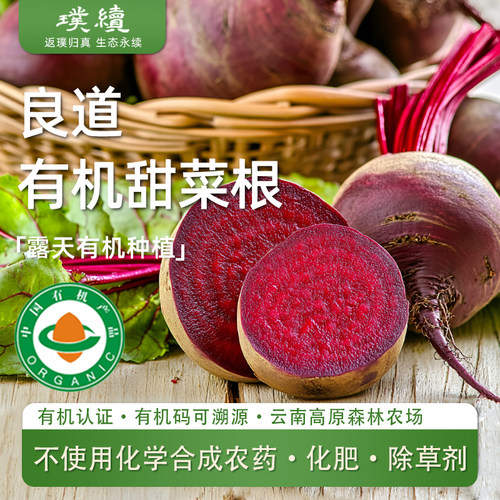 云南高原有机甜菜根蔬菜食养打汁