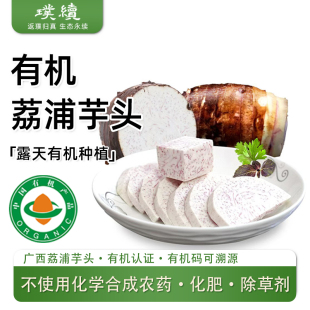 有机荔浦芋头广西露天种植荔浦芋头粉糯香粉毛芋新鲜应季 粗粮