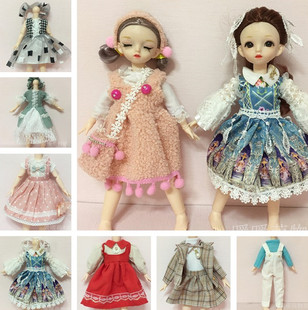 胖娃服装6分bjd娃娃洋装裤子连衣裙30cm30厘米SD娃娃玩具衣服套装