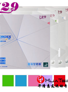 友谊729乒乓球胶皮球拍反胶套胶普及套彩色绿色蓝色纵横GS训练套