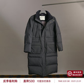 新款 羽绒服2025冬季 平圆方中白鸭绒长款 加厚外套 极寒高充绒