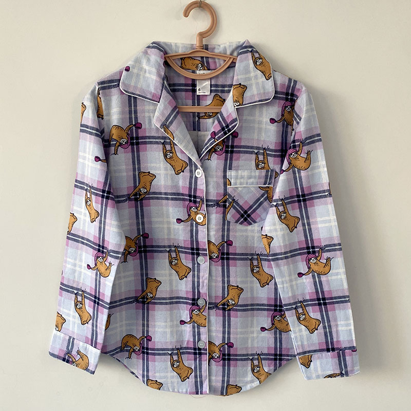 赔钱处理外贸原单秋冬女款纯棉磨毛绒布睡衣单件上衣家居服