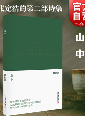 2023豆瓣年度书单】山中 张定浩作品另著有爱欲与哀矜批评的准备及其他 上海文艺出版社