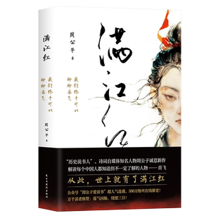 赠国风手绘烫黑藏书票+《满江红》书法条幅】满江红 我们终于可以聊聊岳飞周公子爱读书超人气连载 现当代文学散文随笔小说正版