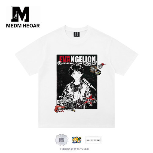 【MEDM】xEVA系列人物海报短袖