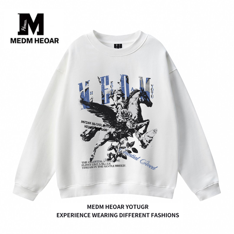 【侯明昊同款】MEDM天马圆领卫衣