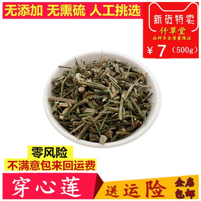 穿心莲 500克 包邮 穿心连 一见喜苦胆草四方莲 中药材