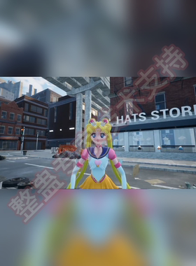 OnlyClimb只有攀爬向上换皮肤模组卡通美少女战士水冰月炫酷特效