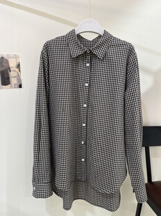 小禾原单 2025年秋季新款全棉斜纹长袖衬衫#170