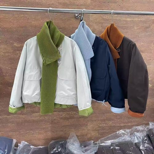 韩版时尚宽松休闲羽绒服