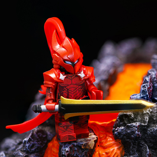 我独自升级耶格利特程肖宇暗影君王动漫积木人仔玩具适用于乐高