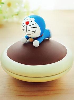 包邮INPLAY正版 哆啦A梦豆沙包储物盒机器猫叮噹猫收纳盒摆件礼物