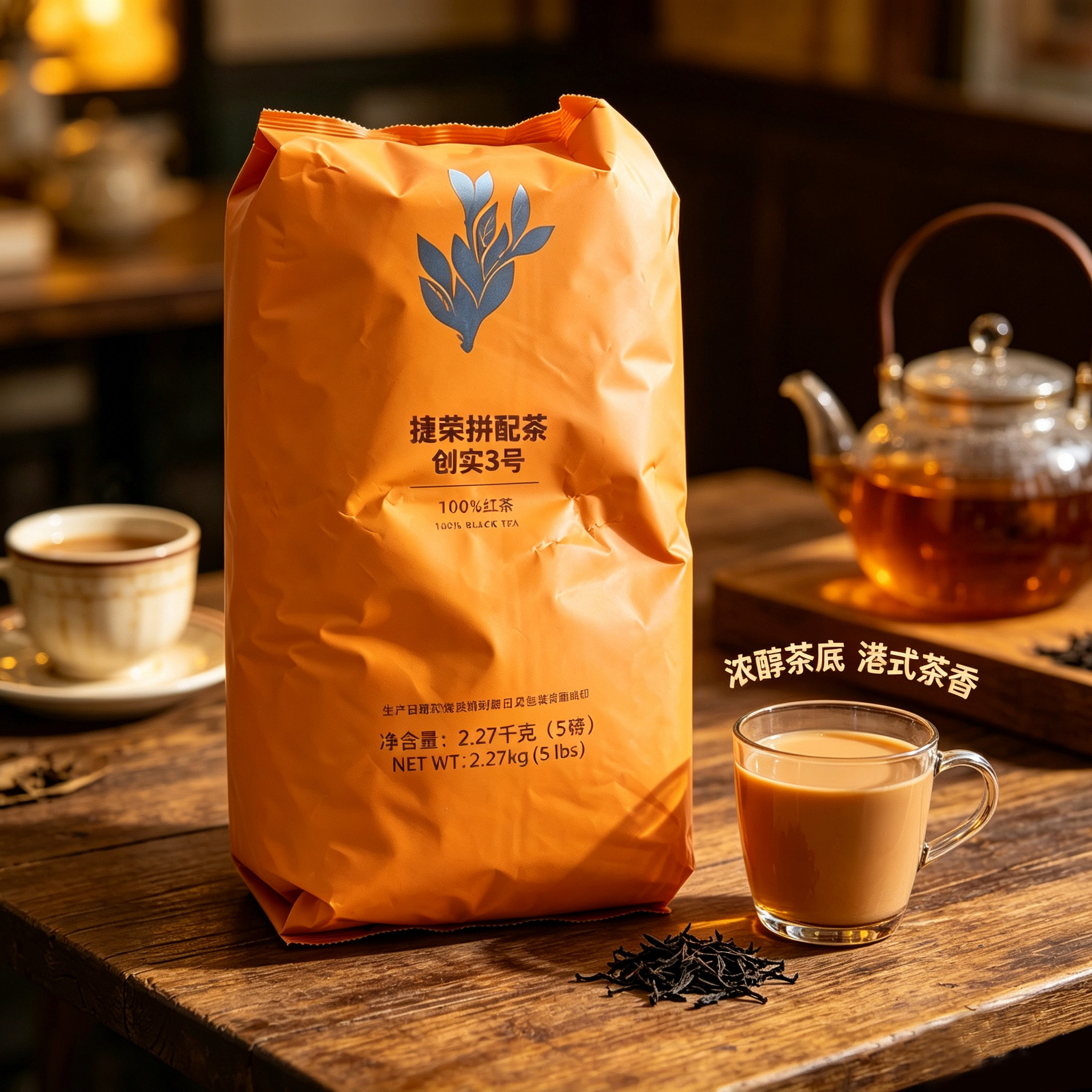 红茶粉捷荣港式奶茶店专用