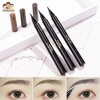 JudydoLL Orange Liquid Pencil Pencil Không thấm nước, Chống mồ hôi, Không đánh dấu, Tự nhiên, Kéo dài, Không bị nhòe, Người mới bắt đầu - Bút chì lông mày / Bột / Stick bảng màu kẻ mày the face shop