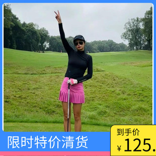 春夏高尔夫女装 百褶裙裤 防走光半身裙子速干透气显瘦golf网球衣服