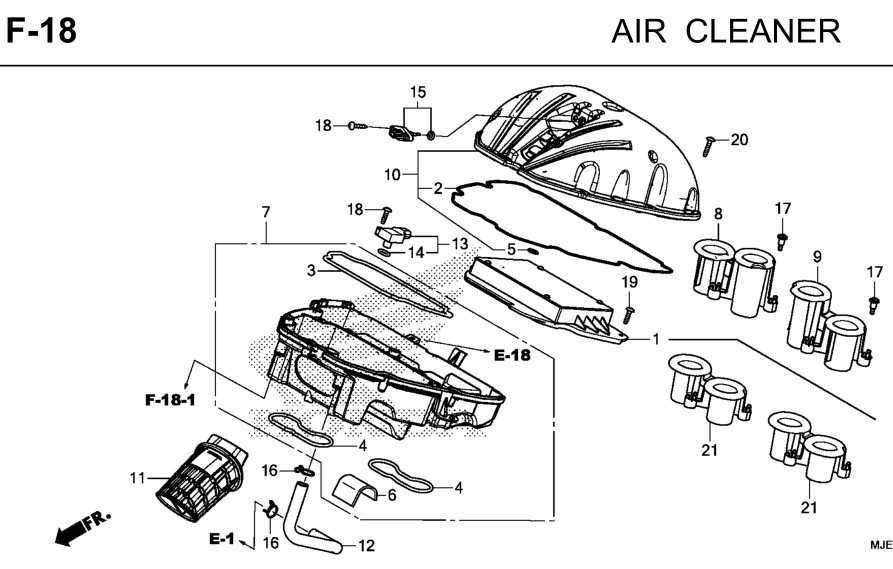 18年空滤空气滤清器现货