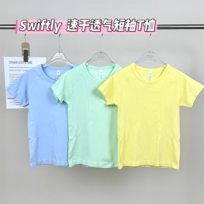 运动休闲Swiftly圆短袖T恤女