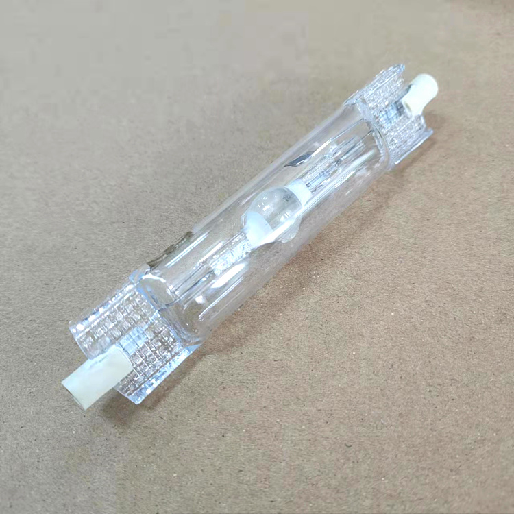 70w金卤灯管白光玻璃发热双端