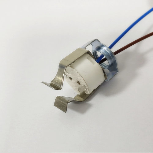 灯具配件MR16GU5.3陶瓷灯脚