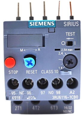 原装正品 西门子 热继电器 3RU6116-1DB0 1CB0 2.2-3.2A 2.5