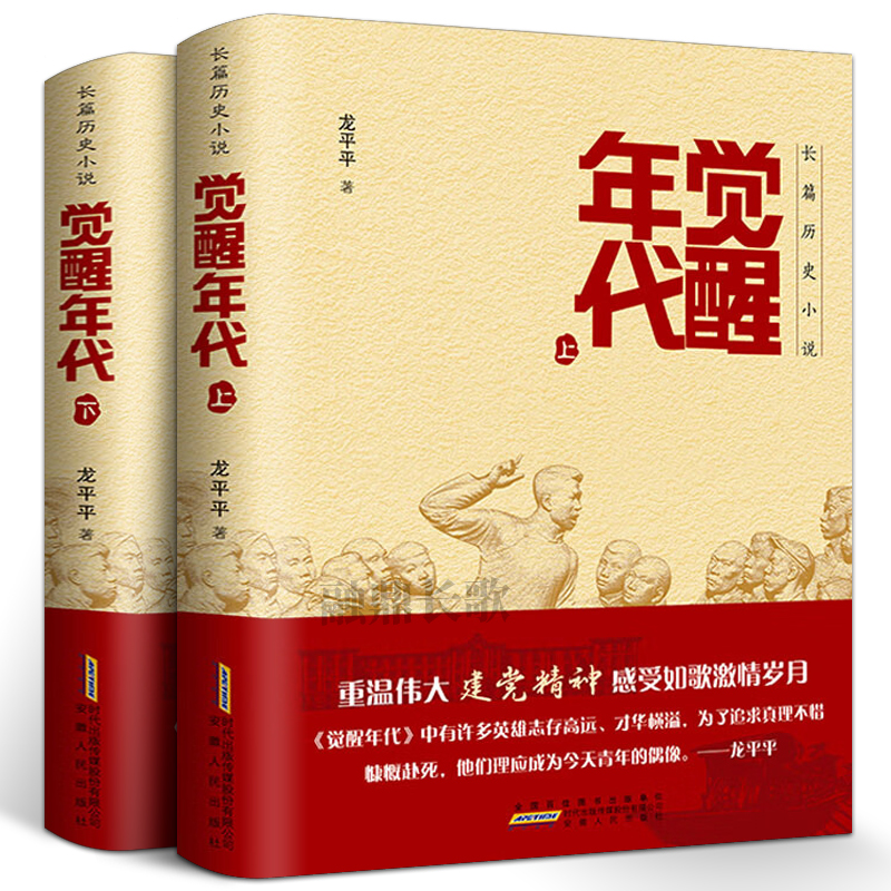 觉醒年代小说书籍全集2册