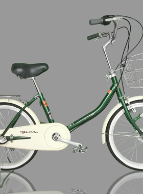 全新出口日本力伊牌自行车20寸独弯内三速单速感应灯摩电灯