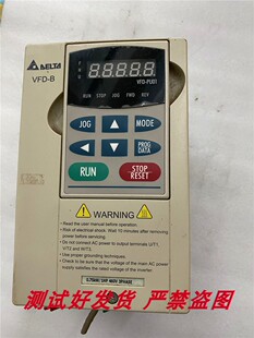 台达VFD 380V变频器VFD007B43A二手拆机包好质量保证 B系列0.75KW