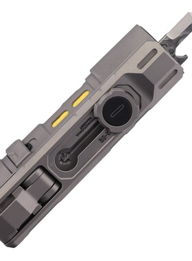 Gear SK03 Pro 钛合金手电筒1000流明 10种光模 多功能磁吸支架刀