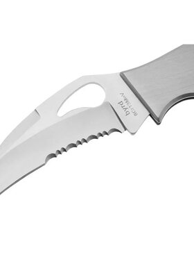Spyderco 旗下品牌 Byrd鸟系全钢水鸟齿刃折叠野营工具小刀