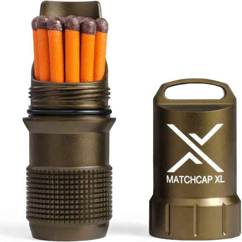 美国正品 Exotac Matchcap XL 防水火柴盒 不包括火柴