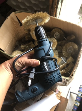 手电钻葫芦打皮机钢丝刷大葫芦去皮文玩手捻把玩小葫芦去皮钢丝刷