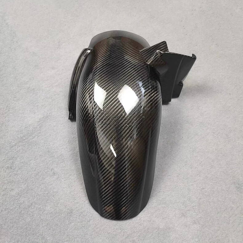 适用雅马哈 XMAX300碳纤维后挡泥板 后轮后泥瓦无损改装配件