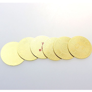 铜手机贴裂变万缘人脉贴九星贴十方八级卡平衡卡铜钱