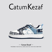 春季 百搭休闲鞋 男款 2026新款 小众潮牌 美国CatumKezaf低帮板鞋