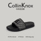 一字拖潮牌男士 新款 CollinKnox2026年夏季 可外穿拖鞋 韩系轻奢