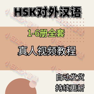 对外汉语教学HSK课件ppt教案试卷习题考级真人动画视频课程教程