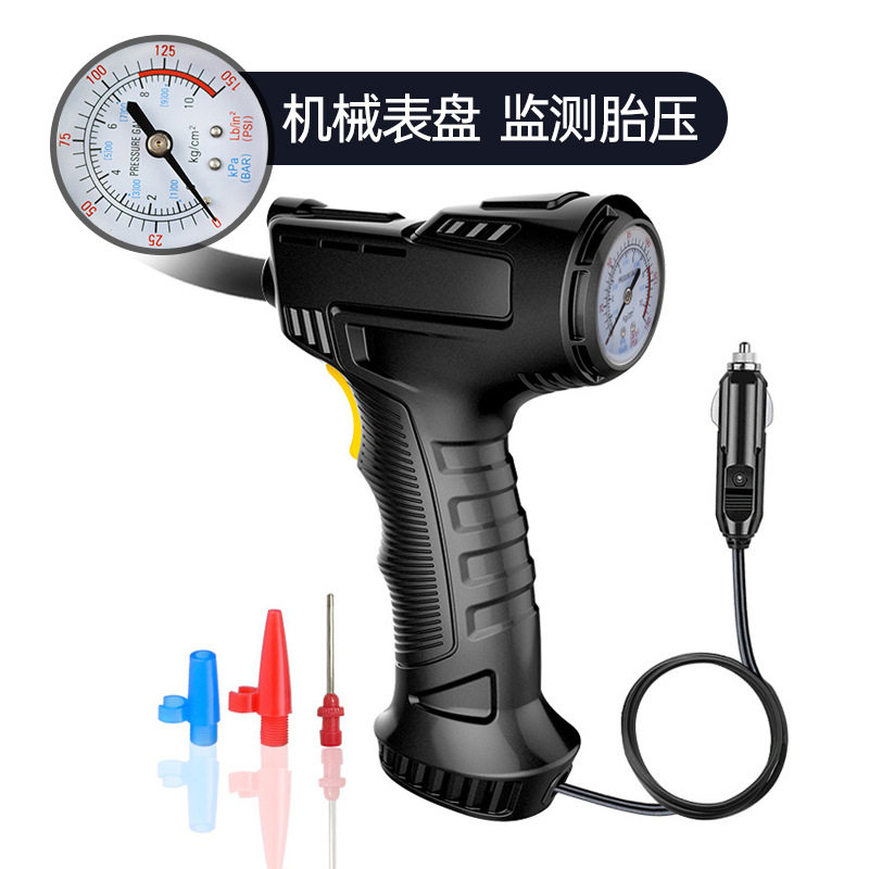 车载充气泵手持智能家用电动打气筒无线充电大功率汽车轮胎打气泵