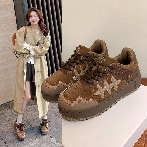 DARSII时尚休闲鞋女平底圆头男鞋