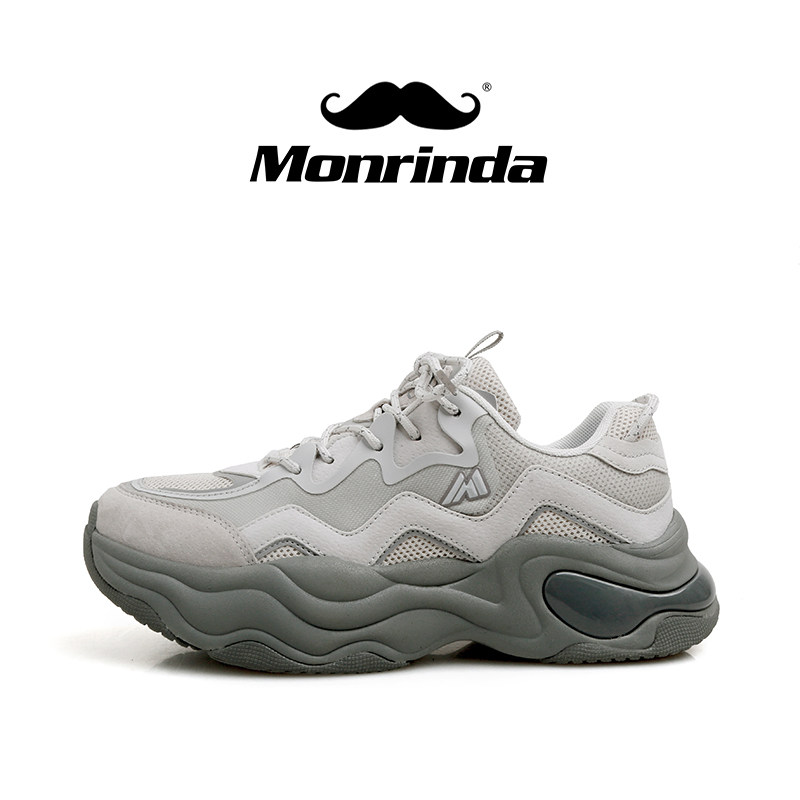 美年达老爹鞋男女减震防滑耐磨厚底百搭运动鞋流云休闲百搭男女鞋,女鞋,老爹鞋,淘宝优惠券,粉丝福利购,淘宝优惠卷