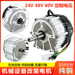 电三轮车电机24V伏48V550W800W1000W1500W改装 机械设备电动机马达