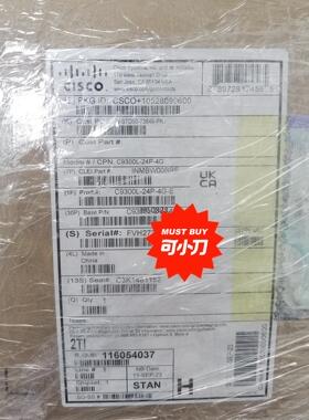 C9300L-24P-4G-E思科全新原装24口POE交换机【询价】