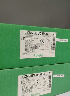400W施耐德伺服驱动器LXM26DU04M3X全新原装 原【询价】