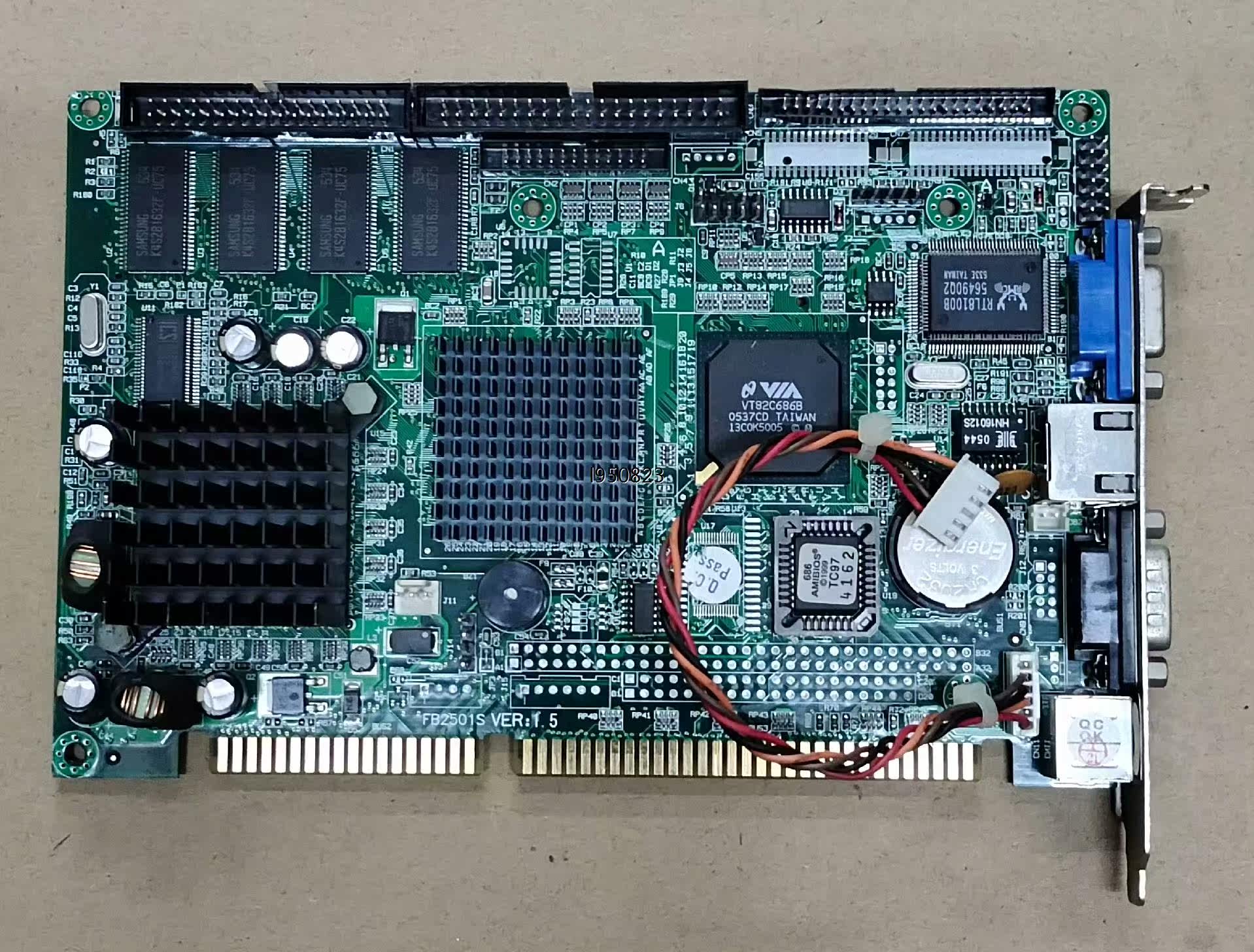 函数工控机设备主板 FB2501S VER:1.5 集成网卡【询价】
